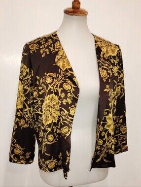 VIA SETA SILK CROPPED JACKET